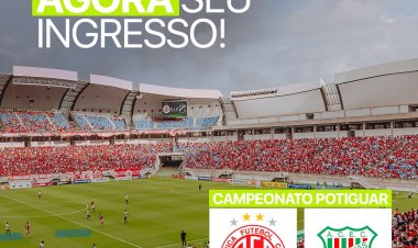 Campeonato Potiguar: América enfrenta o Baraúnas neste domingo (25) na Arena das Dunas pela semifinal do primeiro turno