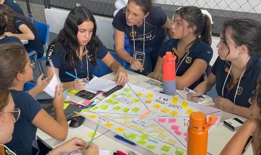 Projetos de alunos contra sedentarismo e a favor do uso de energias renováveis por comunidades vencem hackathon do Colégio Porto