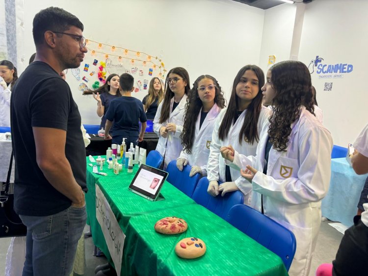 Em exposição, estudantes dos ensinos fundamental e médio abordam uso da Inteligência Artificial