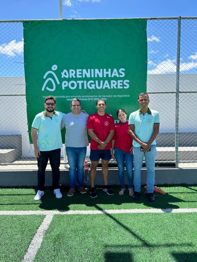 Areninhas Potiguares distribui material esportivo em 10 cidades do Rio Grande do Norte