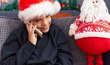 De papo com o Papai Noel