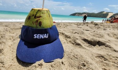 Operação Verão do SENAI chega a Ponta Negra, com buggy elétrico, quiz e ofertas especiais