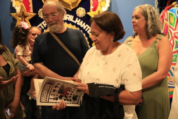 Governadora Fátima Bezerra prestigia mostra que homenageia Ariano Suassuna