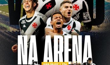 Vasco (RJ) e Montevideo Wanderers farão amistoso internacional na Arena no próximo dia 05 de julho