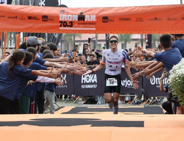 Brasil e Uruguai brilham no Itaú BBA IRONMAN 70.3 Florianópolis - Latin American Championship