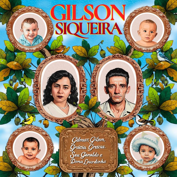 Gilson Siqueira lança seu primeiro álbum autoral aos 62 anos e homenageia sua família