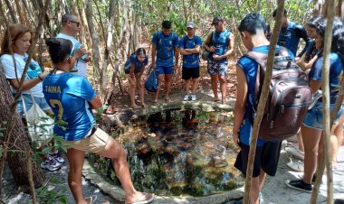 Estudantes participam de aula de campo no Santuário Ecológico de Pipa