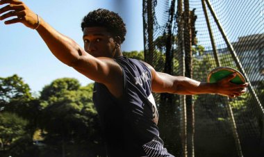 Arremesso do peso masculino dá show no II Circuito Paulista Open de Atletismo