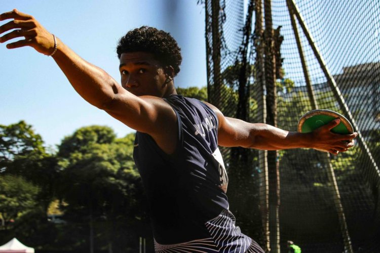 Arremesso do peso masculino dá show no II Circuito Paulista Open de Atletismo