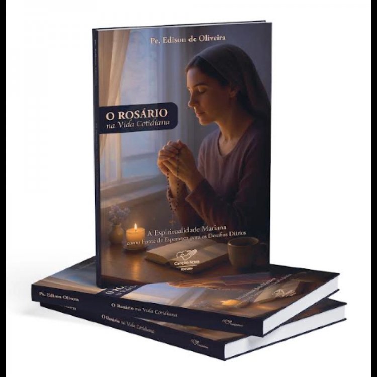 Livro “O Rosário na vida cotidiana” é um dos lançamentos da Editora Canção Nova para o mês de maio