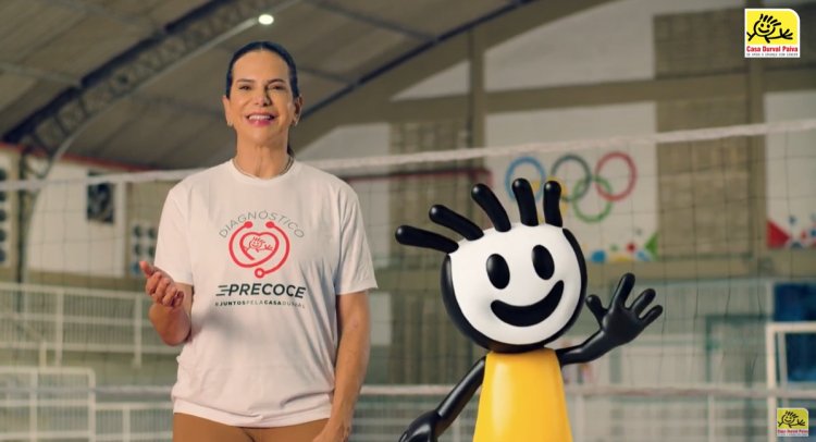 Casa Durval Paiva lança vídeo com ex-jogadora Virna e reforça: o tempo pode mudar uma história